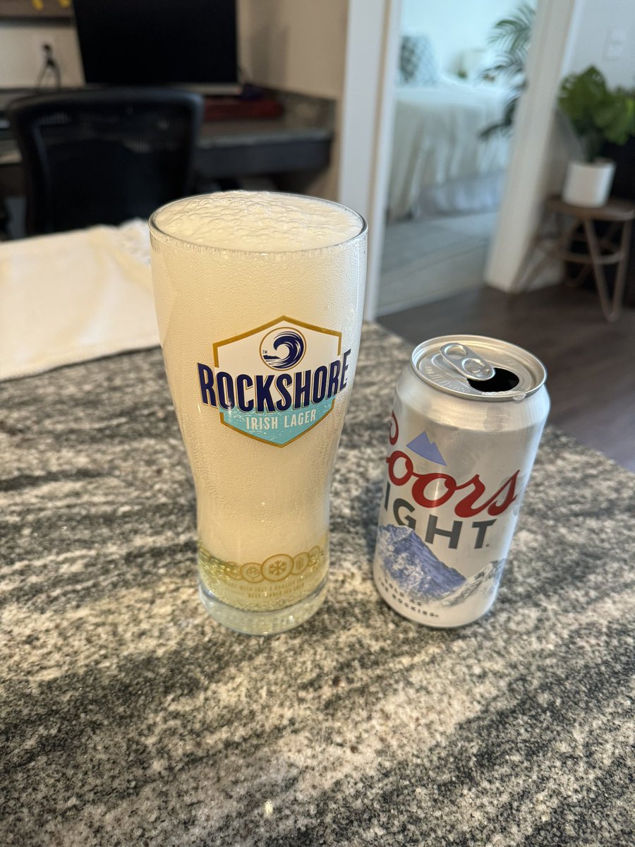 Foam Friday! Blue mountains in the classic Rockshore Irish Lager pint glass. Reply post.
