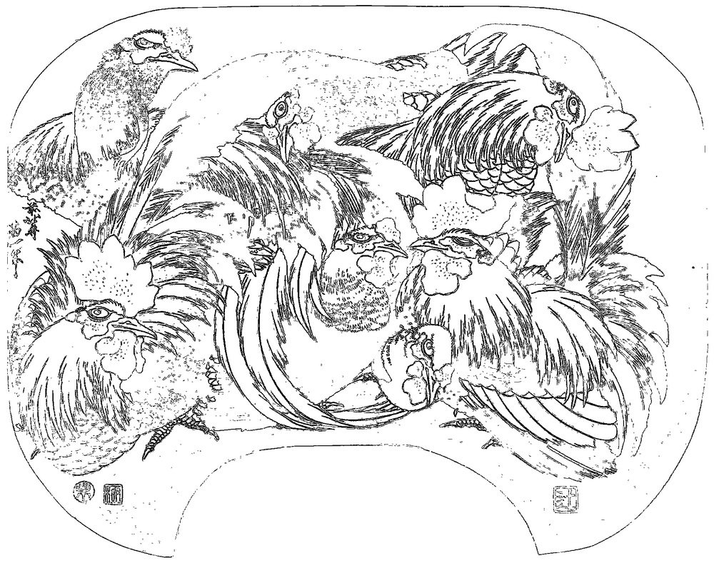 葛飾北斎の塗り絵
Katsushika Hokusai's coloring

群鶏 
Flock of Chickens

coloring.paradjanov.biz/?p=4003

#ぬりえ #塗り絵 #大人のぬりえ #大人の塗り絵 #coloring #coloringpages #coloringbooks #北斎 #浮世絵 mtbrs.net/ps_ys9902_hoku…