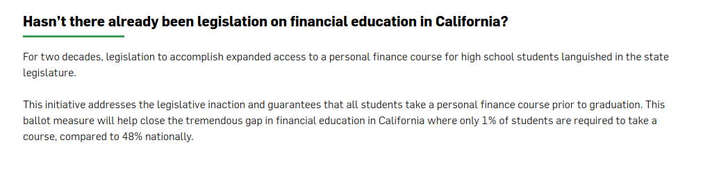 will be voting no vote to this. could be a normal bill. keep unnecessary cruft off the ballot please.

literally just crying about how bad they are at passing bills in the FAQ