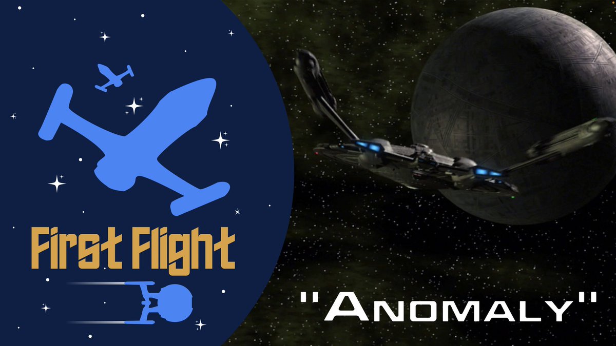 FirstFlightPod's tweet photo. 🖖🏽🚀🥕NEW EPISODE ALERT 🥕🚀🖖🏽
Join us as @abbymsommer and @ShelfNerds discuss the tense and powerful second episode of Enterprise's 3rd season- Anomaly.  This one sticks with you! #FirstFlightPod #StarTrekEnterprise #CarrotCrew https://t.co/5JcKfbNST7