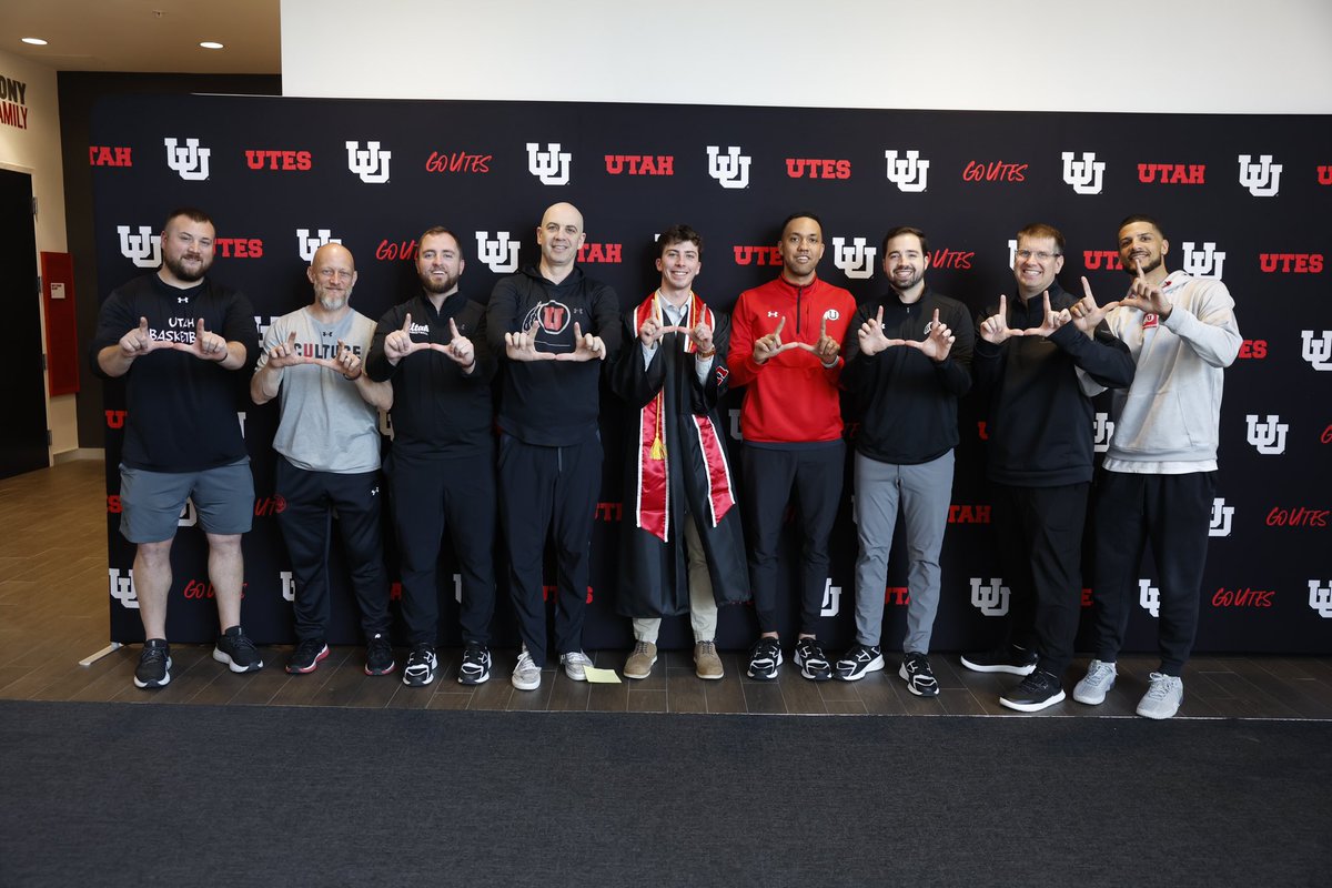 𝗖𝗼𝗻𝗴𝗿𝗮𝘁𝘂𝗹𝗮𝘁𝗶𝗼𝗻𝘀 to the newest members of the @UUtah alumni family!! #OnceAUteAlwaysAUte