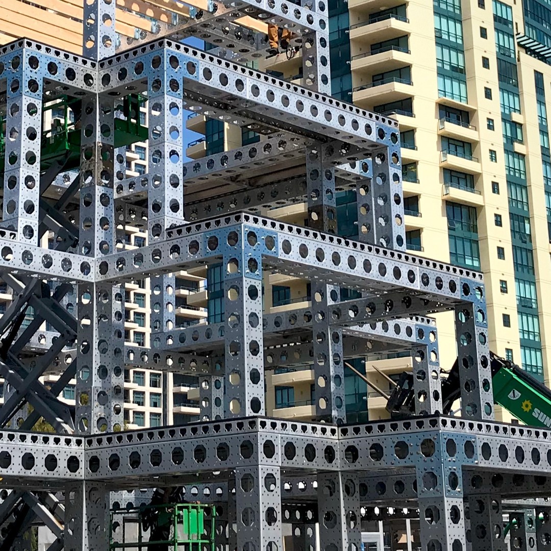 12” Splice Plates

The 12” 90 Degree splice plates in use on the corners to reinforce the connections and increase the load capacity!

#truss #rigging #ModTruss #industrialengineering #designengineer #rigger #steelplate #engineering #green #structure #structuralengineering