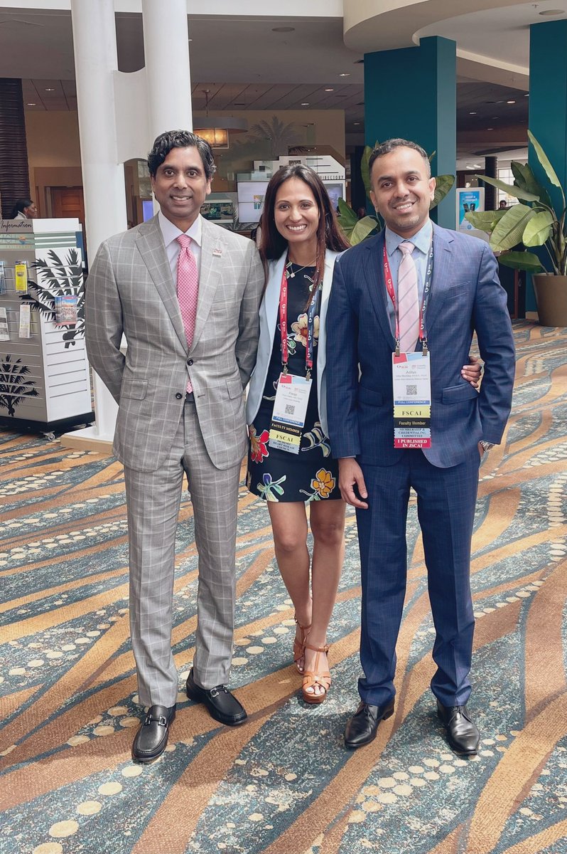 With the one and only @SrihariNaiduMD - always a pleasure to see you and chat with you & be inspired!! #SCAI2024 @poojaotherwise @SCAI @JamalRanaMD here is the pink tie as promised! @mmamas1973 @DrMarthaGulati @mirvatalasnag @Pooh_Velagapudi @Hragy