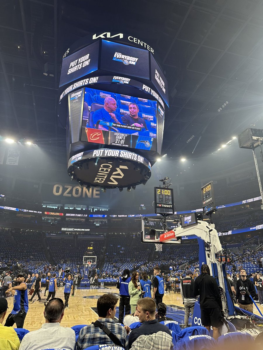 LETS GOOOOOOOOO @OrlandoMagic!!!!!! #MagicTogether #EverybodyIn