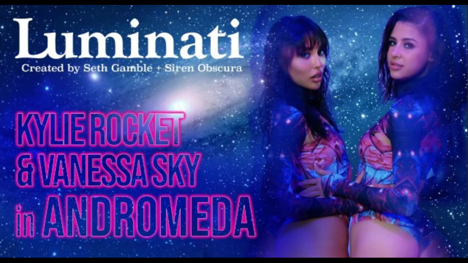 Kylie Rocket, Vanessa Sky Headlines 2nd Installment of Seth Gamble's 'Luminati' @rocketkylie @theluckyslut_ @sethgamblexxx @lucidflix xbiz.com/news/281378/ky…