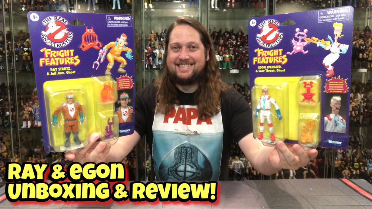 Ray Stanz & Egon Spengler Ghost Busters Fright Features Unboxing & Review! youtu.be/jFHoA6SgNdE?si… #egonspengler #raystantz #toy #toys #toystagram #actionfigures #toyreview @toyunboxing #kenner #hasbro #scratchthatfigureitch #ghostbusters #therealghostbusters