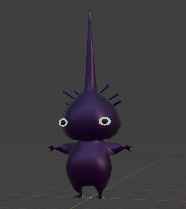 modern purple pikmin if it was modelled with that retros soul