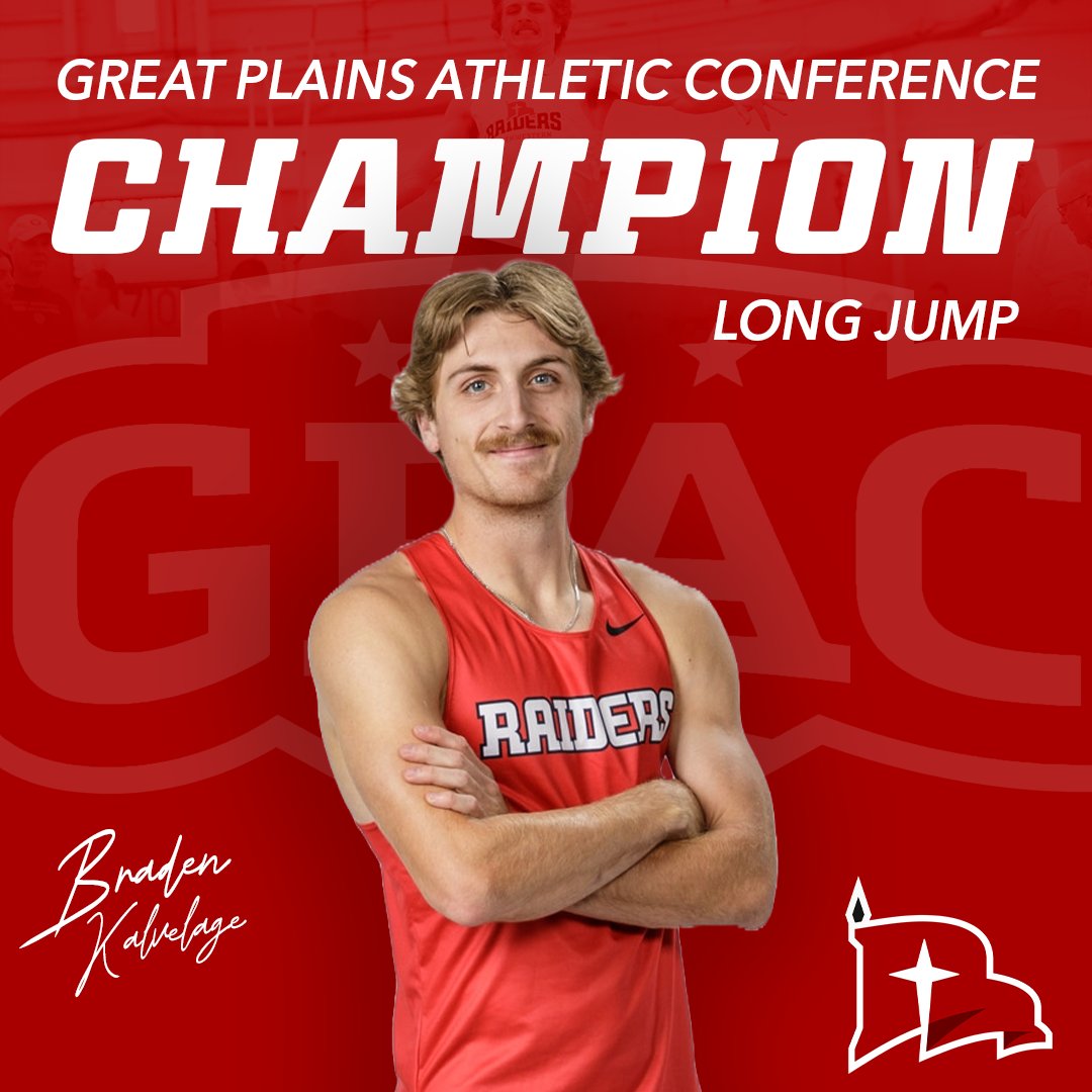 🏃 That's another GPAC title for Braden Kalvelage!

#RaidersStandOut | <a href="/NWCTRACK/">Northwestern TF/XC</a>