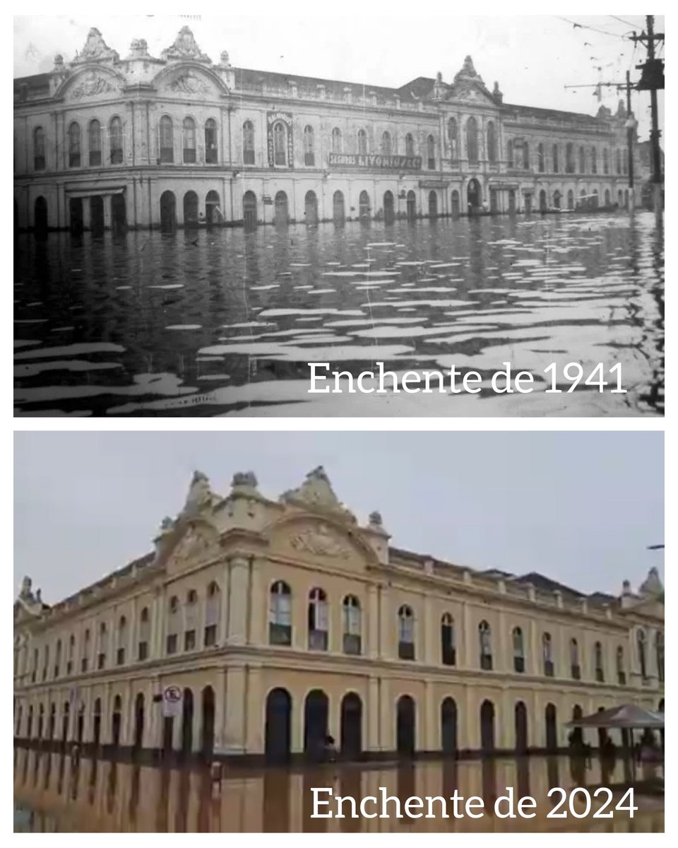 A história se repete... Guaíba / Porto Alegre / Rio grande do Sul