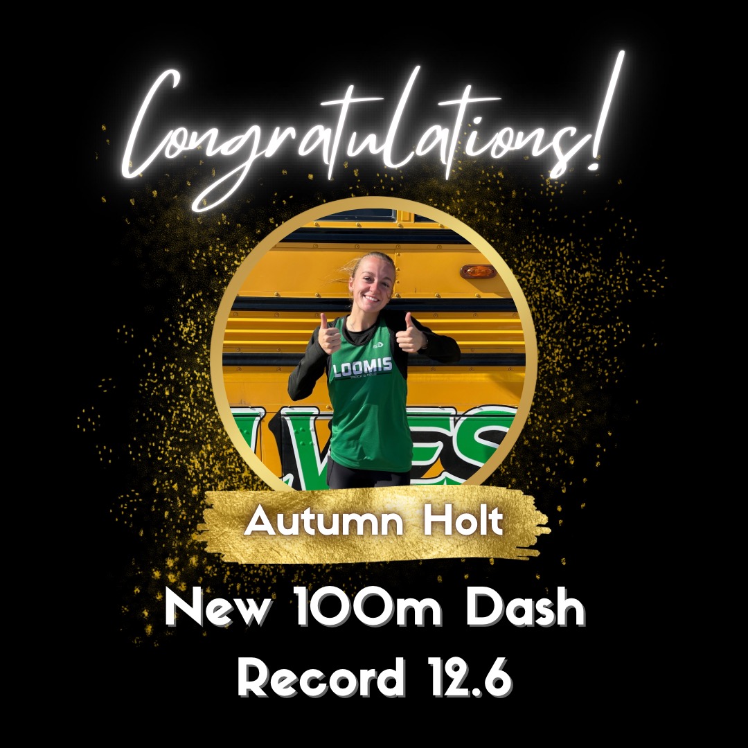 Don’t blink! You might miss her. Congrats Autumn!!!