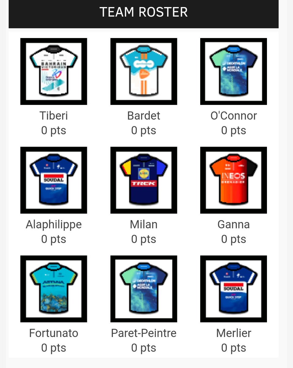 Carswift's tweet image. #Giro #Velogames