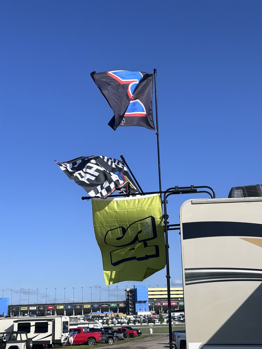 Kansas 2024 spring #NASCAR weekend has officially started!!!!!!! <a href="/kansasspeedway/">Kansas Speedway</a> <a href="/NASCAR/">NASCAR</a> #tailgatekings