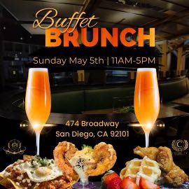 Still true… see you this Sunday, May 5th at 11AM for Sunday Brunch.  🥂🧇

474 Broadway, San Diego. CA