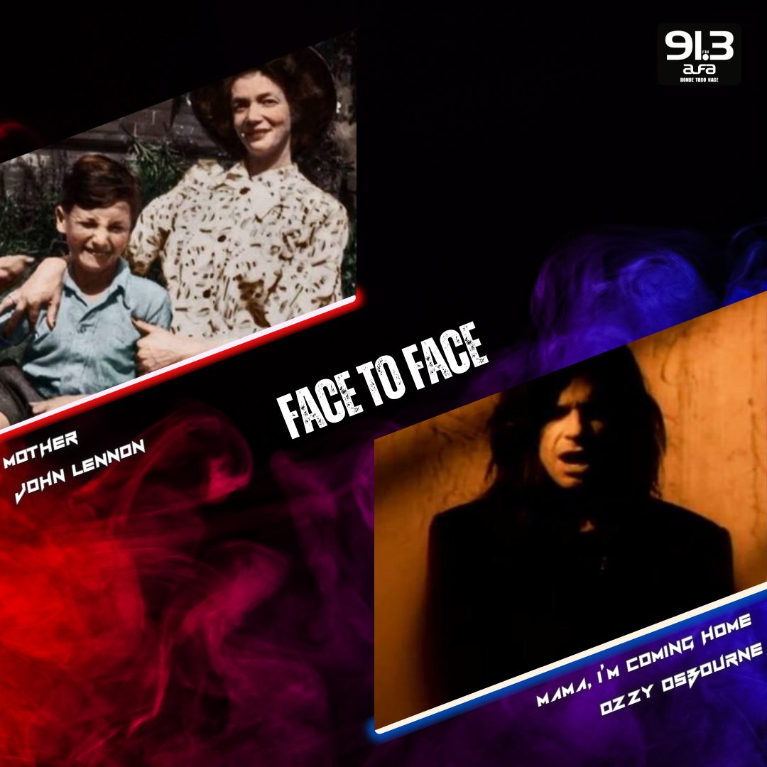 #FaceToFace 💥 ¿Cuál creen que sea mejor entre #Mother de #JohnLennon & #MamaImComingHome de #OzzyOsbourne? No se lo pierdan hoy en #LasTardesdeAlfa con @monylooficial. ¿Cuál ganará? Llama a cabina 55 5570 6608 📲 y vota por tu éxito favorito.