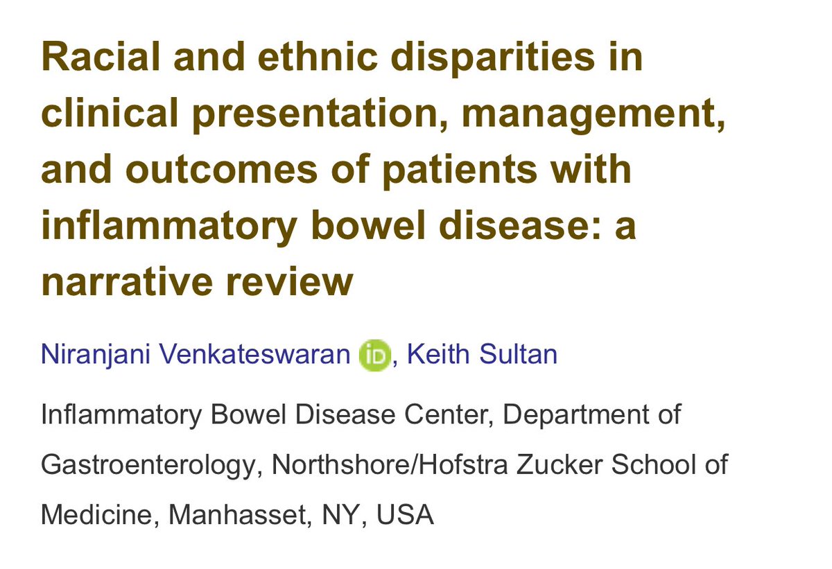 Hot off the press!!! Excited to have this published and work with my mentor, @DrKeithSultan