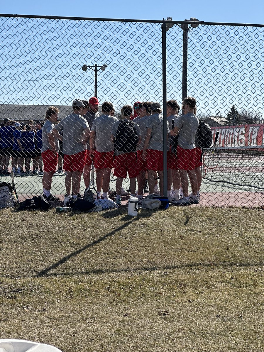 Laker tennis with a big win over TRF today. #LakerPride