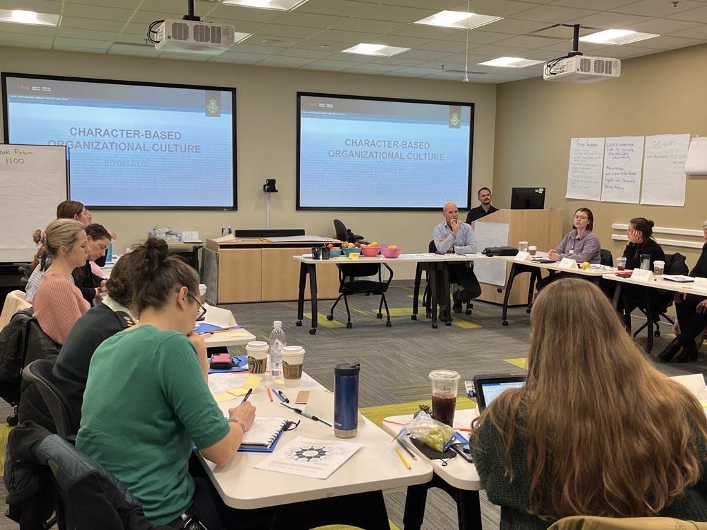 CPCC_CCPC's tweet photo. This week 19 participants completed the Director General Professional Conduct and Development  first course on Culture Coordination from April 30 to May 3rd. Congratulations team! #cultureevolution #CAF #growththroughlearning https://t.co/PCbsUs2zP9