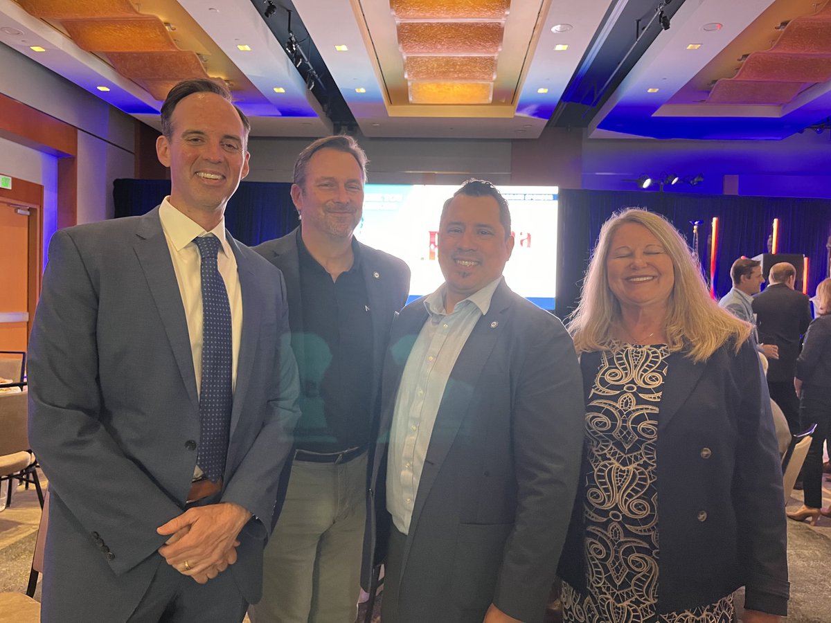 ⁦@SDChamber⁩ held a great Congressional Luncheon. ⁦@NatUniv⁩ President ⁦⁦⁦@markmilliron⁩ and the NU team were glad to participate.