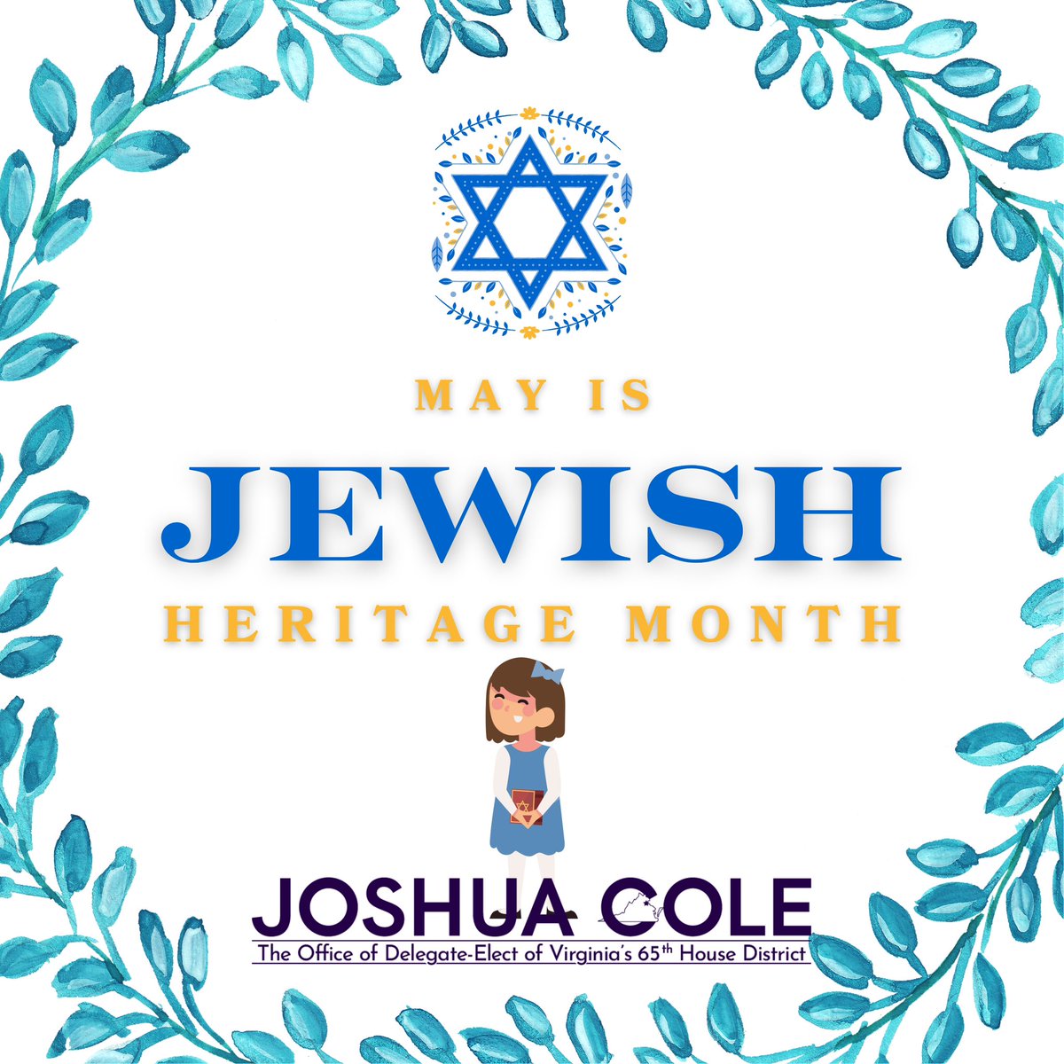 From some of the greatest minds and creators of history to the everyday people, Jewish Americans have made a remarkable impact on our Commonwealth and Nation! Join me in celebrating Jewish heritage this May for #JewishAmericanHeritageMonth 🕍✡️