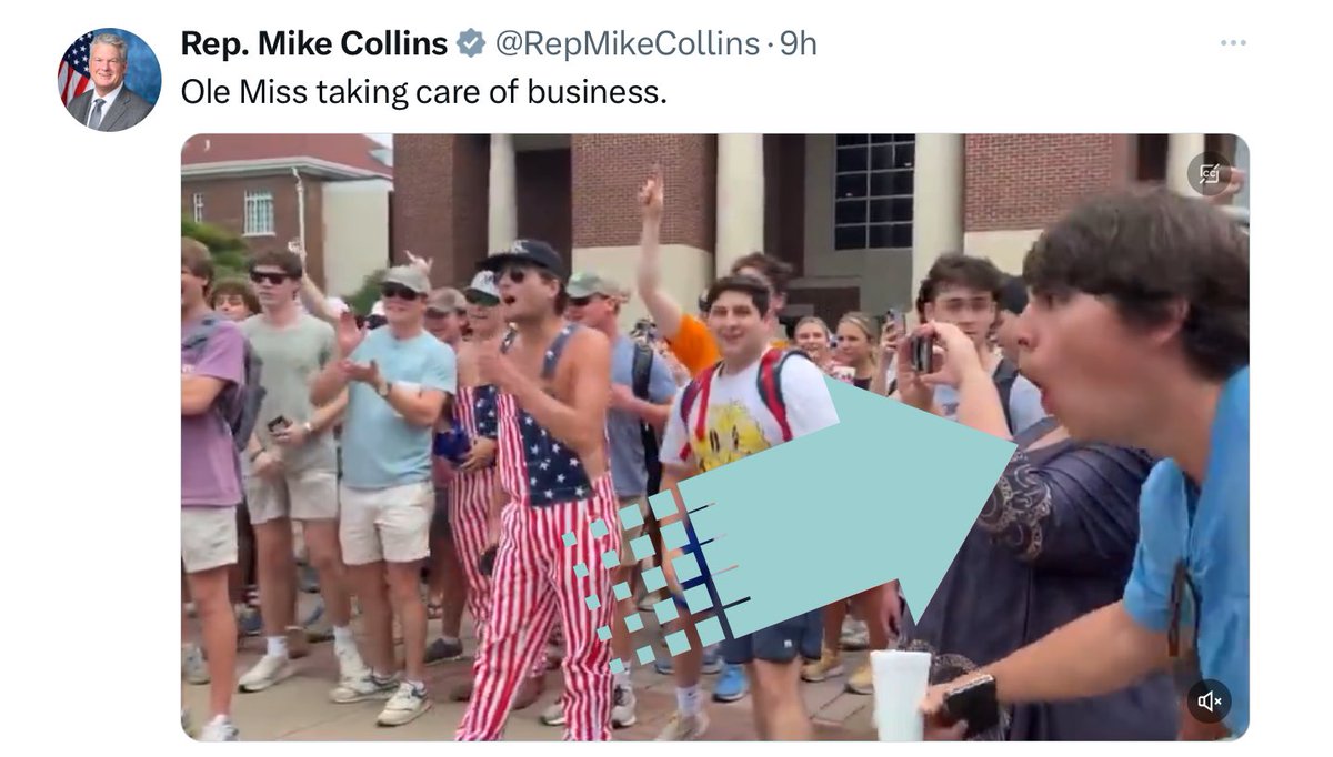 @jemelehill Representative Mike Collins from Georgia approves