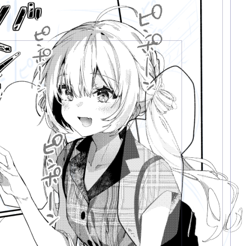 なんでこんな服を着せてしまったのか('・ω・`)
服のトーンめんどくちゃい 