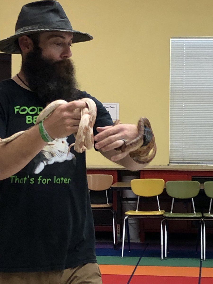 2nd grade had a fabulous visit from Adam’s Animal Encounters at LPS today! @CitrusSchools #celebrateLPS #reptiles