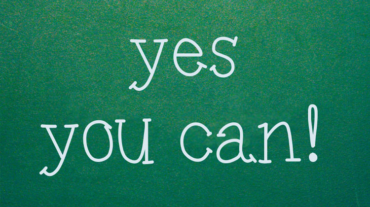 Yes you can! #FridayFeeling #FridayThoughts #YesYouCan #YouCanDoIt