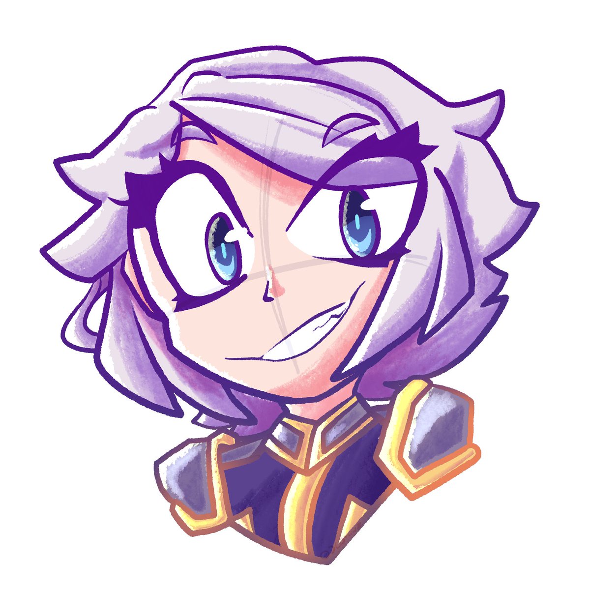 Headshot (Style 2) c0mm from @Vex_of_Void for @Bar0sa of Honor !! Such a cool character!