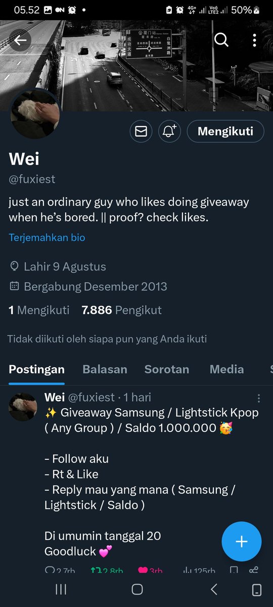 peachisky_'s tweet photo. @fuxiest Done all rules ka🙌
Bismillah mau saldo aja ka🤲✨️
Semoga rejeki kk nya lancar terus, aamiin ya rabbal alamin.. https://t.co/RiFokSoFFz
