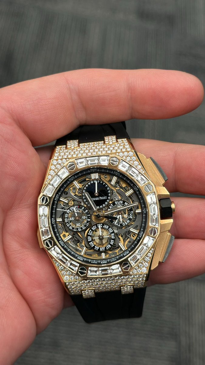 Piece Unique (Only one ever made) Audemars Piguet Rose Grand Complications Factory Diamonds Brand New Market Price - $800,000