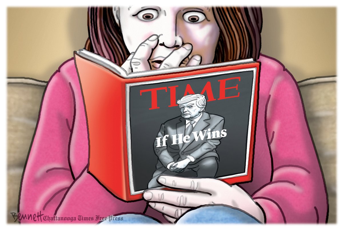 5/4/2024- Time Magazine #Trump #Trump2024 #TimeMagazine #IfHeWins #WeLose tinyurl.com/3mzbzam8