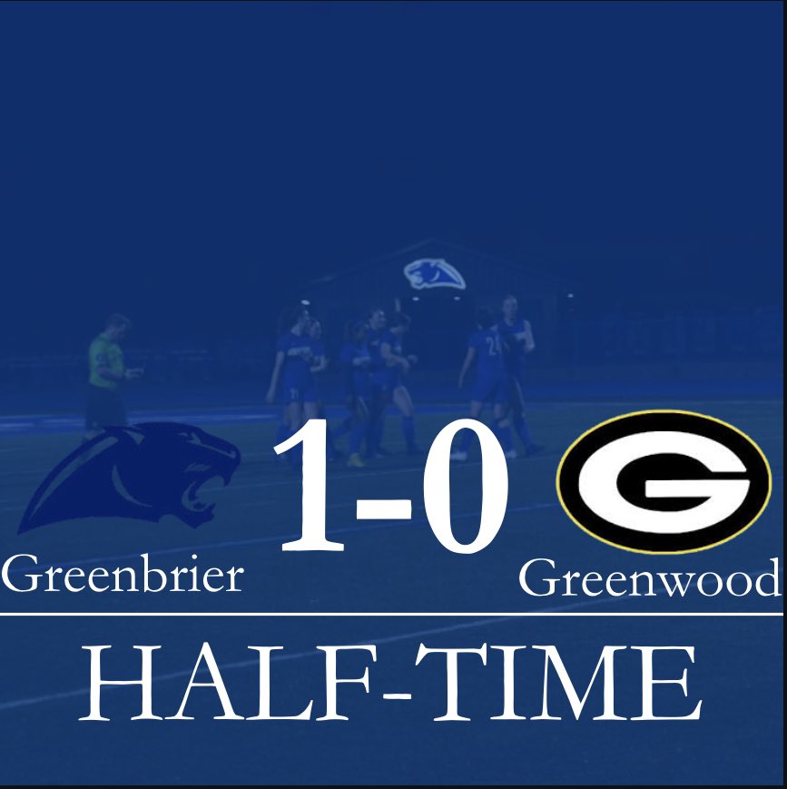 briersoccer's tweet photo. Halftime score for tonight’s Varsity game against Greenwood! https://t.co/fEI8RKTMhR
