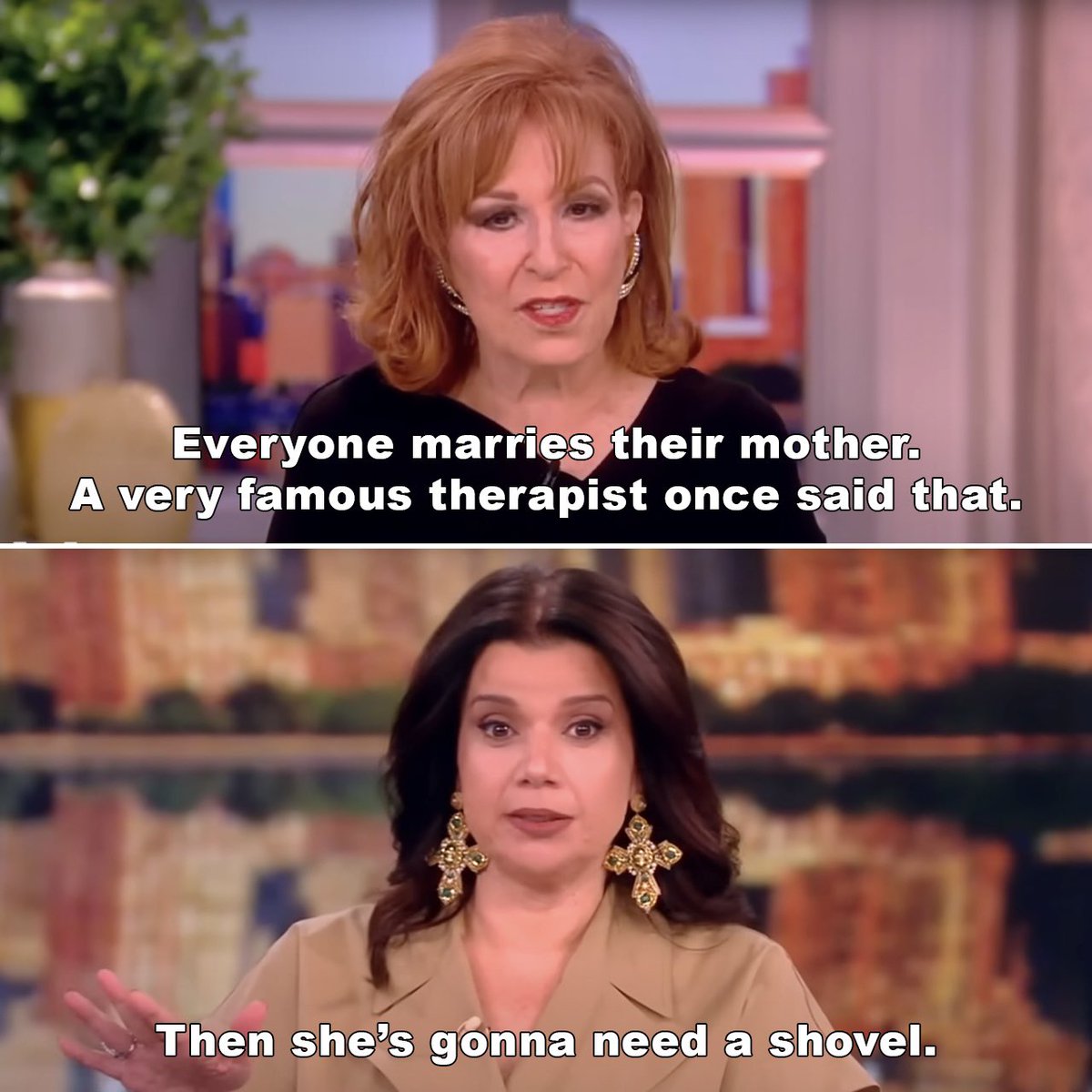Meanwhile, over on THE VIEW…