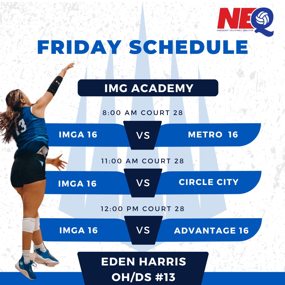 EdenHarris2026's tweet photo. NEQ day 1 let’s go!!!! https://t.co/6iMj4y2ofP