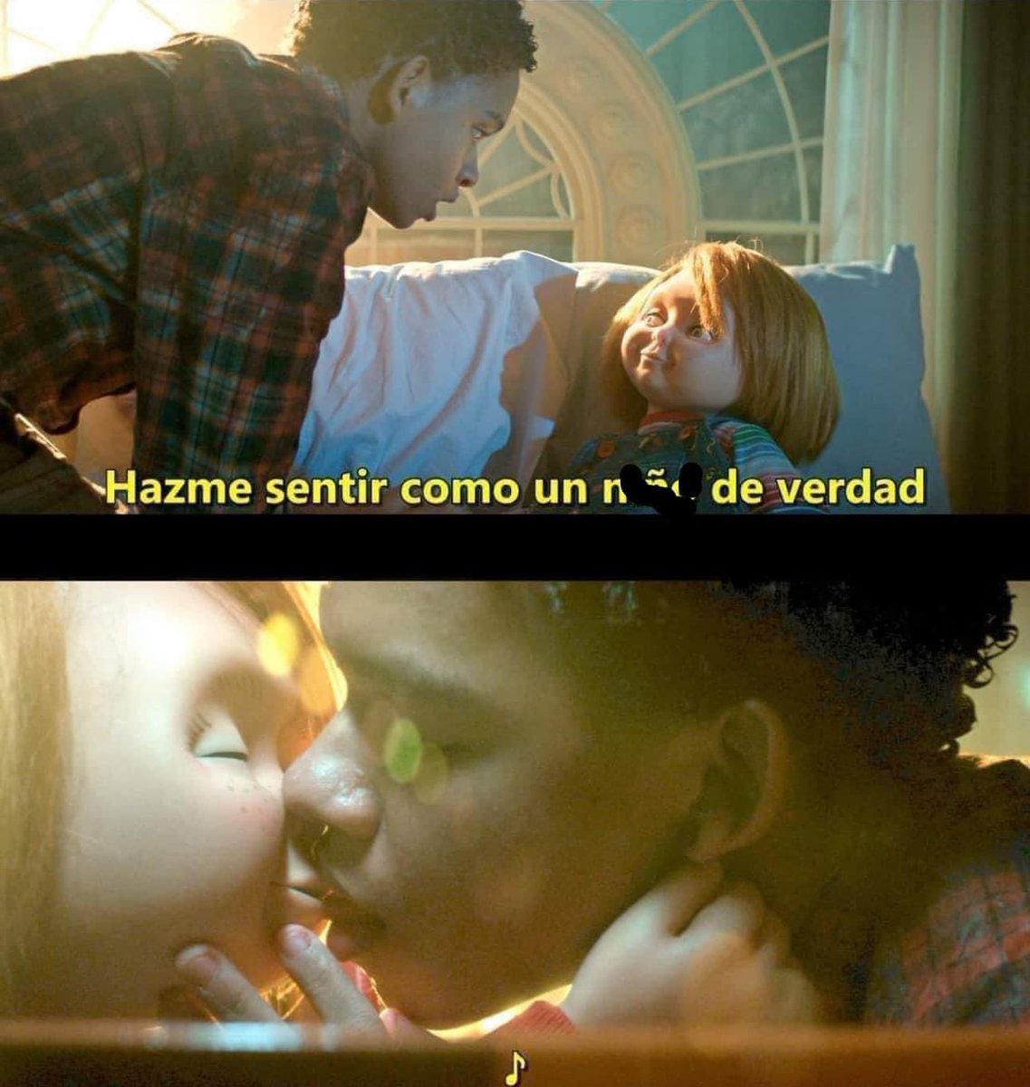 torojil's tweet photo. Antes Chucky sacaba tripas, ahora se las empujan. https://t.co/gwMkD1mtQT