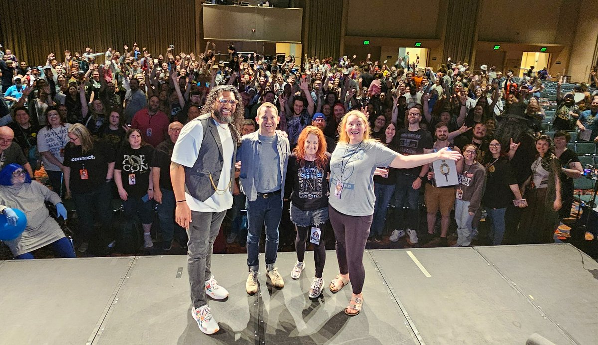 Thanks to Elijah Wood and Sala Baker from Lord of the Rings for being a part of the best PopCon Indy yet! And thanks to all who attended!  Save the Dates!  PopCon Louisville - August 23-25, 2024 PopCon Indy - June 27-29, 2025 #popcon #popcon2024