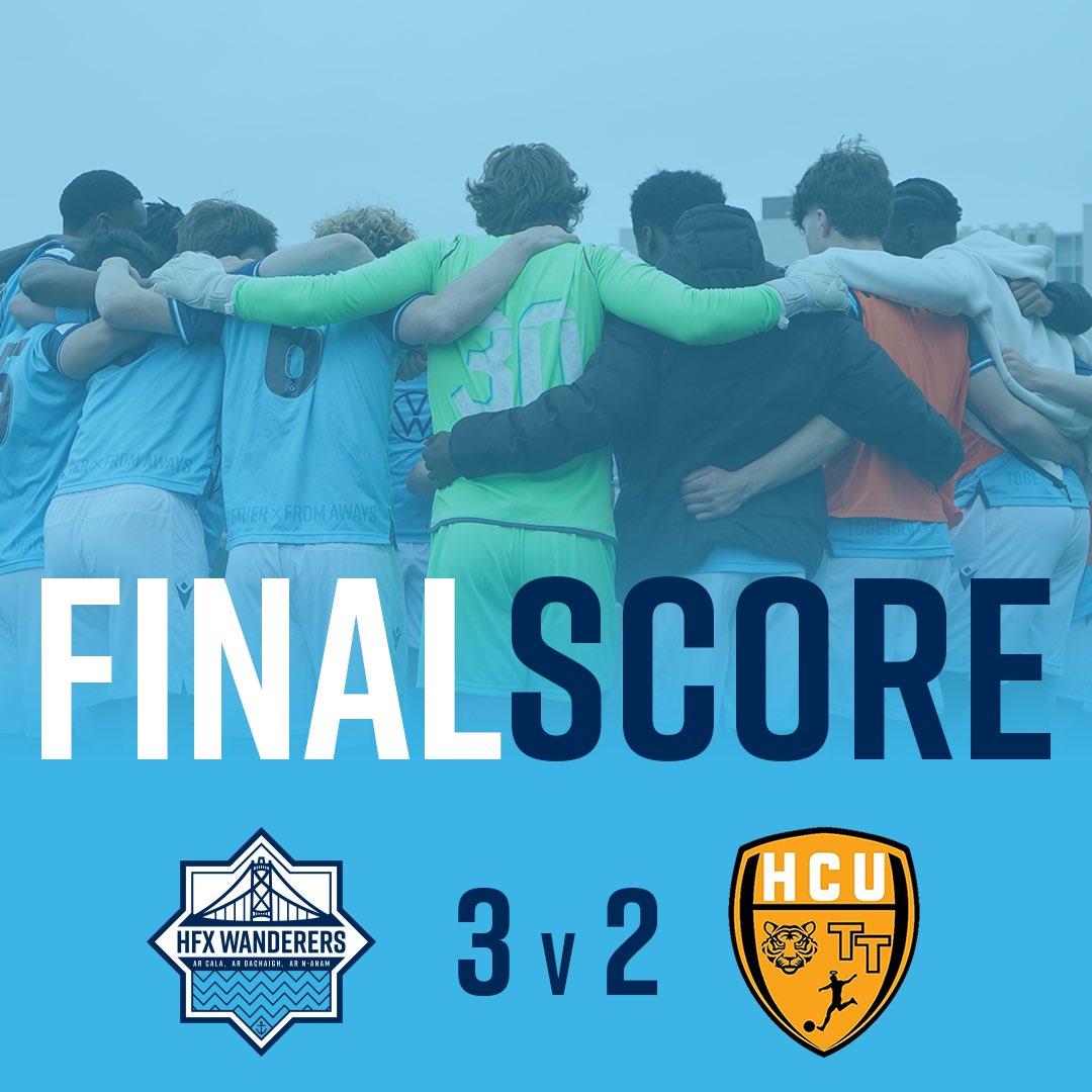 ⚓️ An exciting finish to a tough match against @hcusoccer for the Wanderers Development Team 👊 Goalscorers for the Wanderers: Ben Hashimoto Ben Marsh Ayouba Kamara #TogetherFromAways #COYW