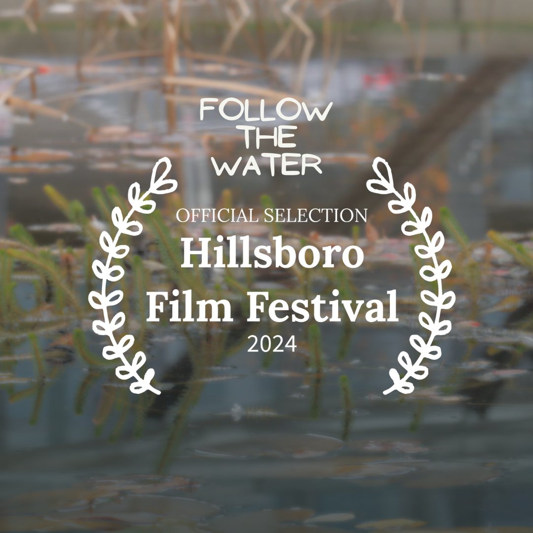 🎥 Exciting news! Our film FOLLOW THE WATER is making waves at the Hillsboro Film Festival this weekend!
