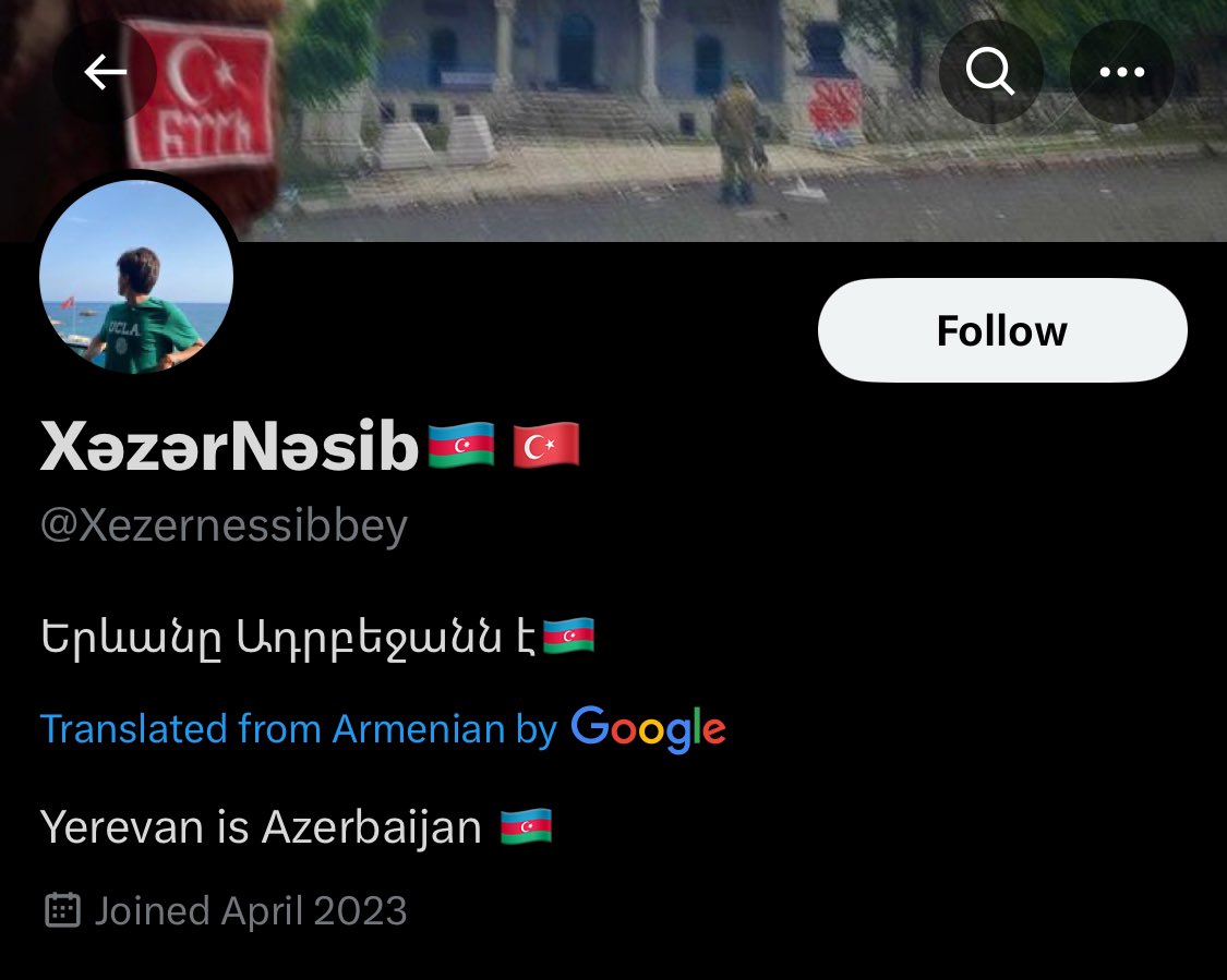 “Caucasus needs peace” in the comments “Yerevan is Azerbaijan” in the bio Everything you need to know about peace-loving Azerbaijanis.