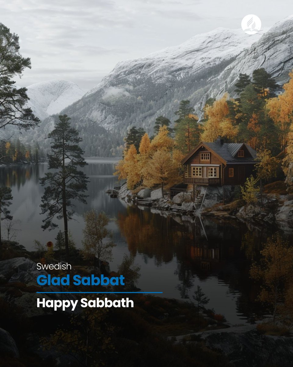 Let the Sabbath be a sign between you and God; a day to rejoice in His creation. #HappySabbath