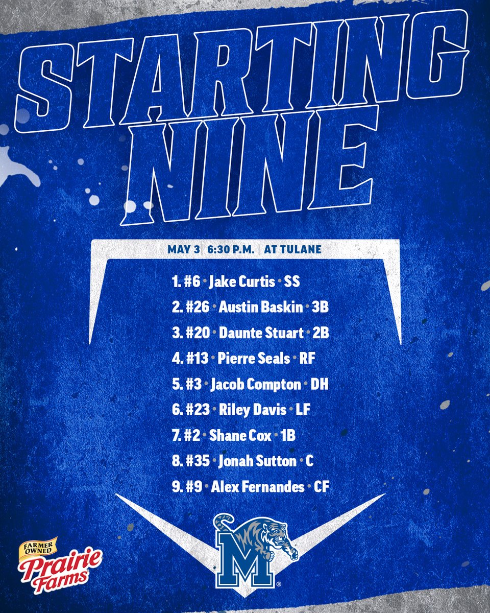 Friday Night Nine

📺 » gotigersgo.me/4bqscnX 
📻 » gotigersgo.me/BSB-radio-TUL 
📊 » gotigersgo.me/livestats 

#GoTigersGo | <a href="/PFDairy/">Prairie Farms Dairy, Inc.</a>