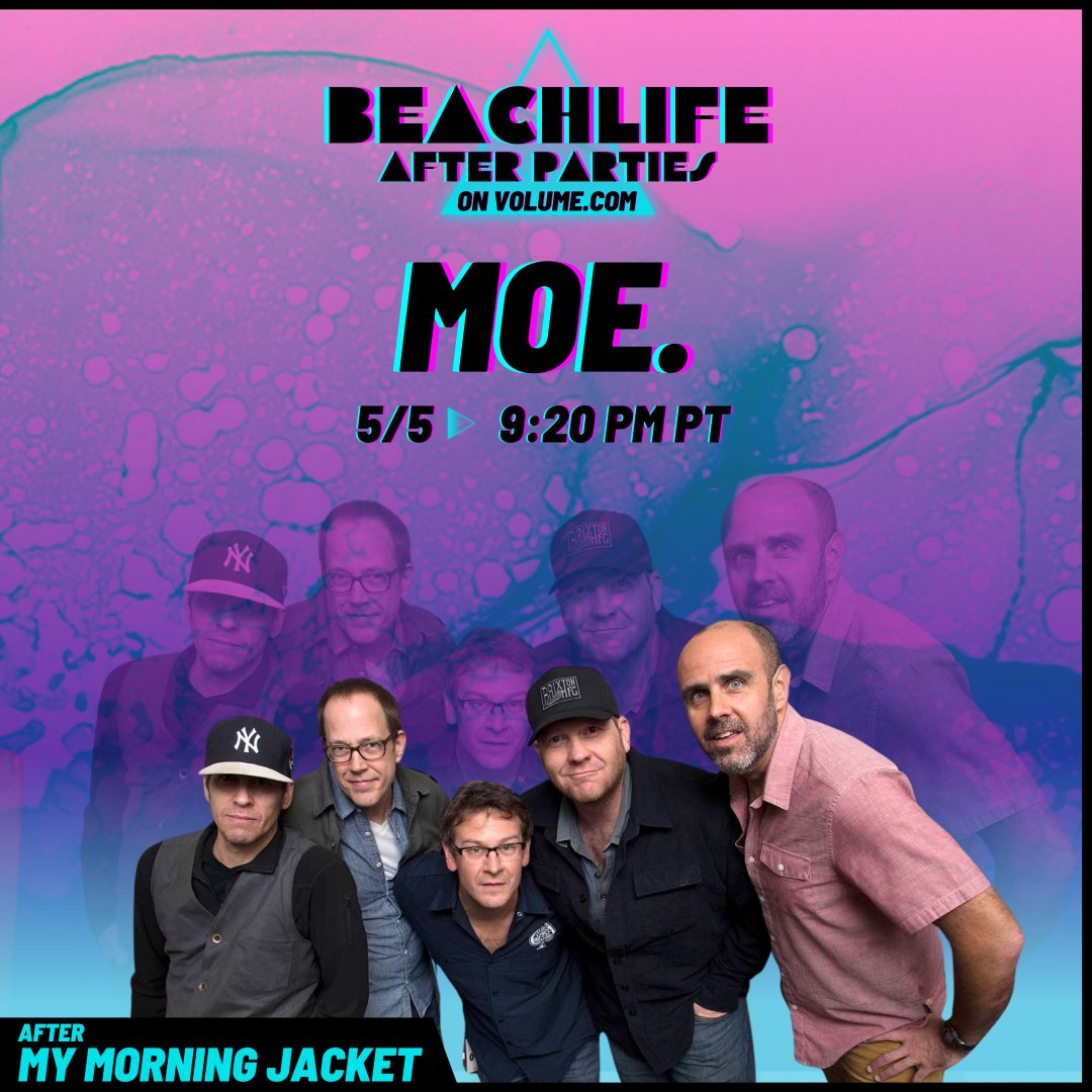 📍THE @BEACHLIFEFEST LIVESTREAM PRESENTED BY MUSIC GIVES TO ST. JUDE KIDS IS NOW LIVE ON @GETONVOLUME📍 End every night with the Afterparties on Volume.com ft. @AndyFrasco & The U.N., @TopHouseTheBand and @moeperiod. Watch BeachLifeFest now: volume.com/live/beachlife…