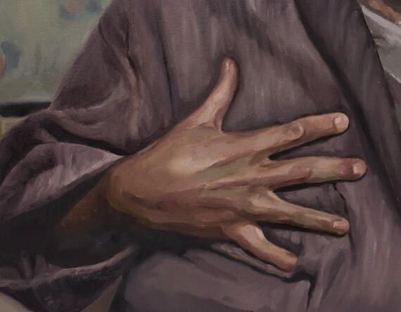 "لا يمكن لإنسان أن يحمل في صدره كل ذلك بمفرده، لكني فعلت."