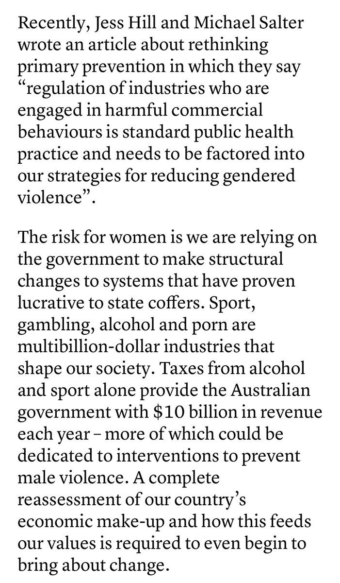 Chanel Contos backing in @jessradio and my paper on primary prevention in this great piece for @SatPaper thesaturdaypaper.com.au/news/health/20…