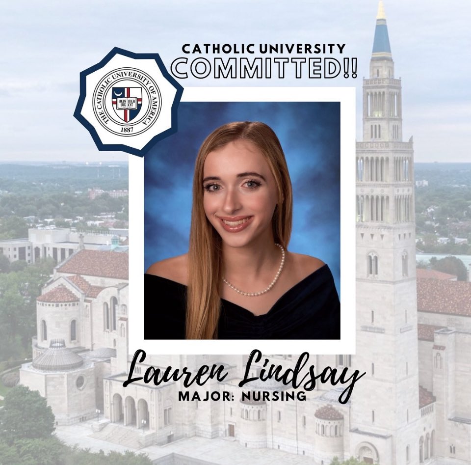 Proud of my daughter who is headed to @CatholicUniv in the fall for nursing. #ProudDad #Nursing #GoCardinals