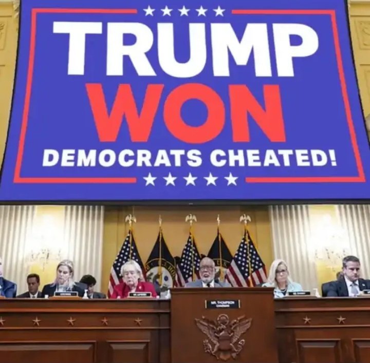 #TrumpWon #DemocratsCheated