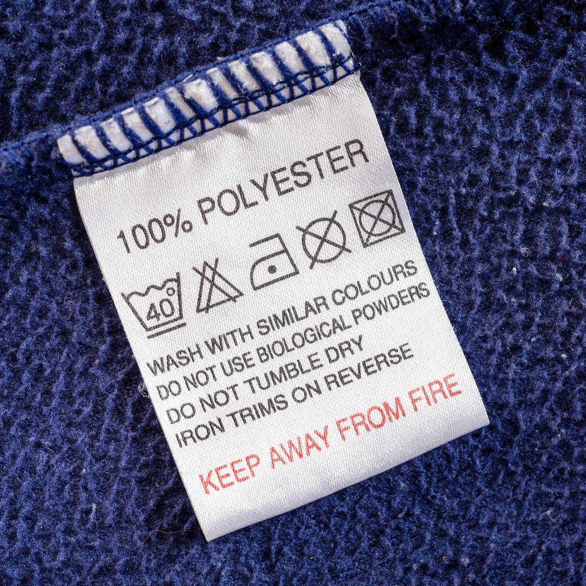 Reasons not to wear polyester

- literally plastic 
- creates an electrostatic shield that harms fertility in BOTH men and women
- often made with endocrine disrupting and disease causing chemicals like antimony, PFAS, formaldehyde, and phthalates
- releases microplastics into