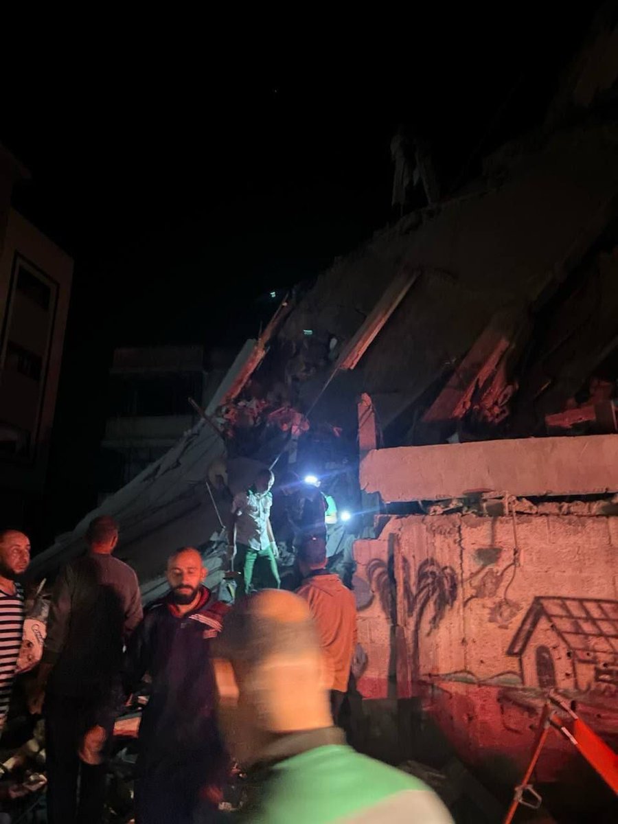 BREAKING | Moments Ago: An Israeli airstrike on a home in Northern Gaza