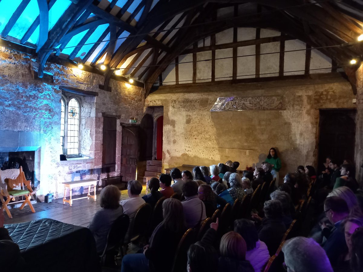 Well that was a fabulous evening @nixpriory with #Shakespeare's Measure for Measure and such talented actors to make it all come to life. Great music from #MelodicMamas 🎶 Thanks @chascoldfield @michachloe and team for such a fab evening! 🎭 🎉 @artsandculturex @ExeterCityofLit