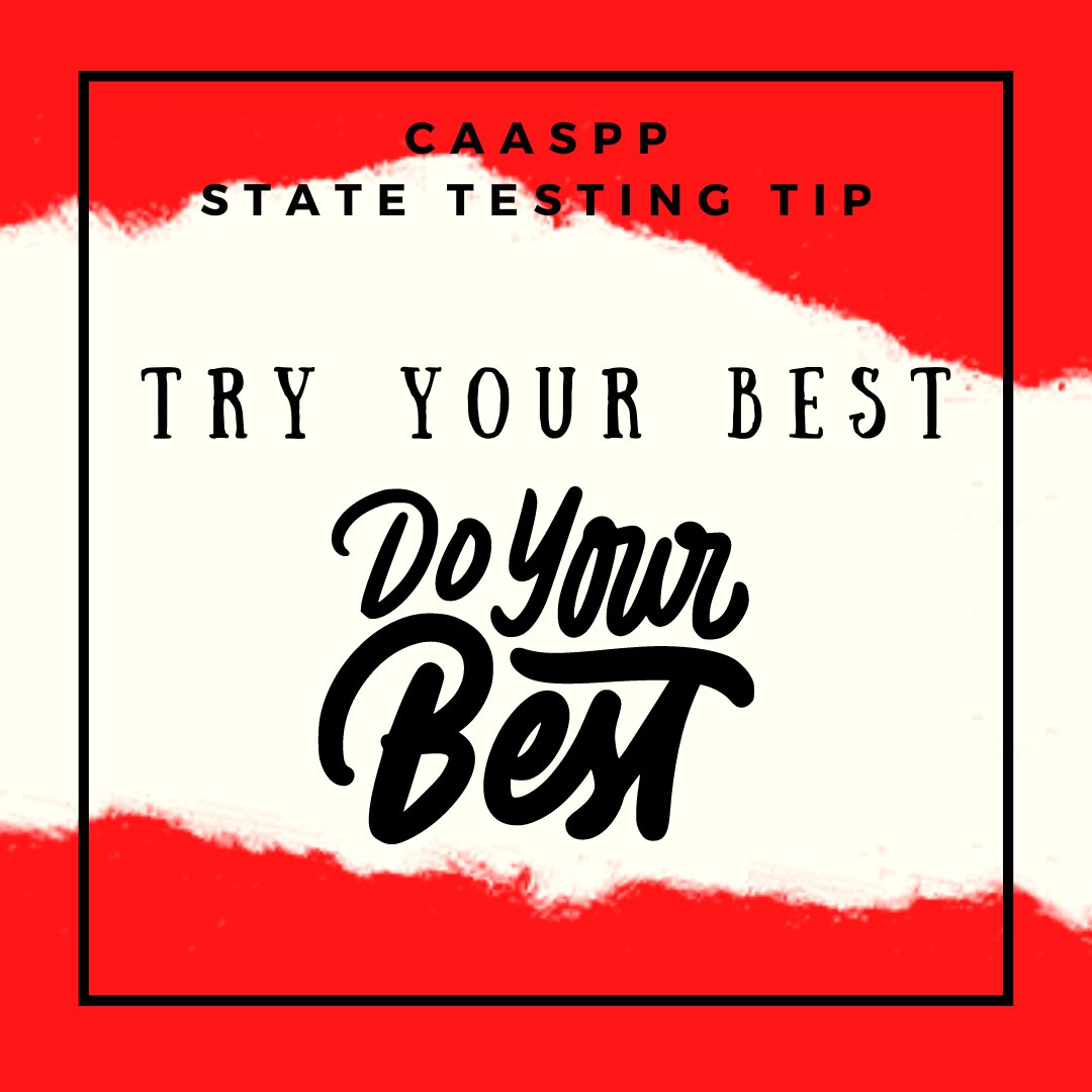 State testing starts next week! Try your best on the test. ♥️🖤🤍 #wgis #wcusd #walnutgrove #gohawks #hawksrock #rockthetest #statetesting #tryyourbest @WalnutGroveInt @WestCovinaUSD